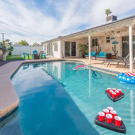 Family Retreat By Old Town With Pool Villa Phoenix Exterior photo