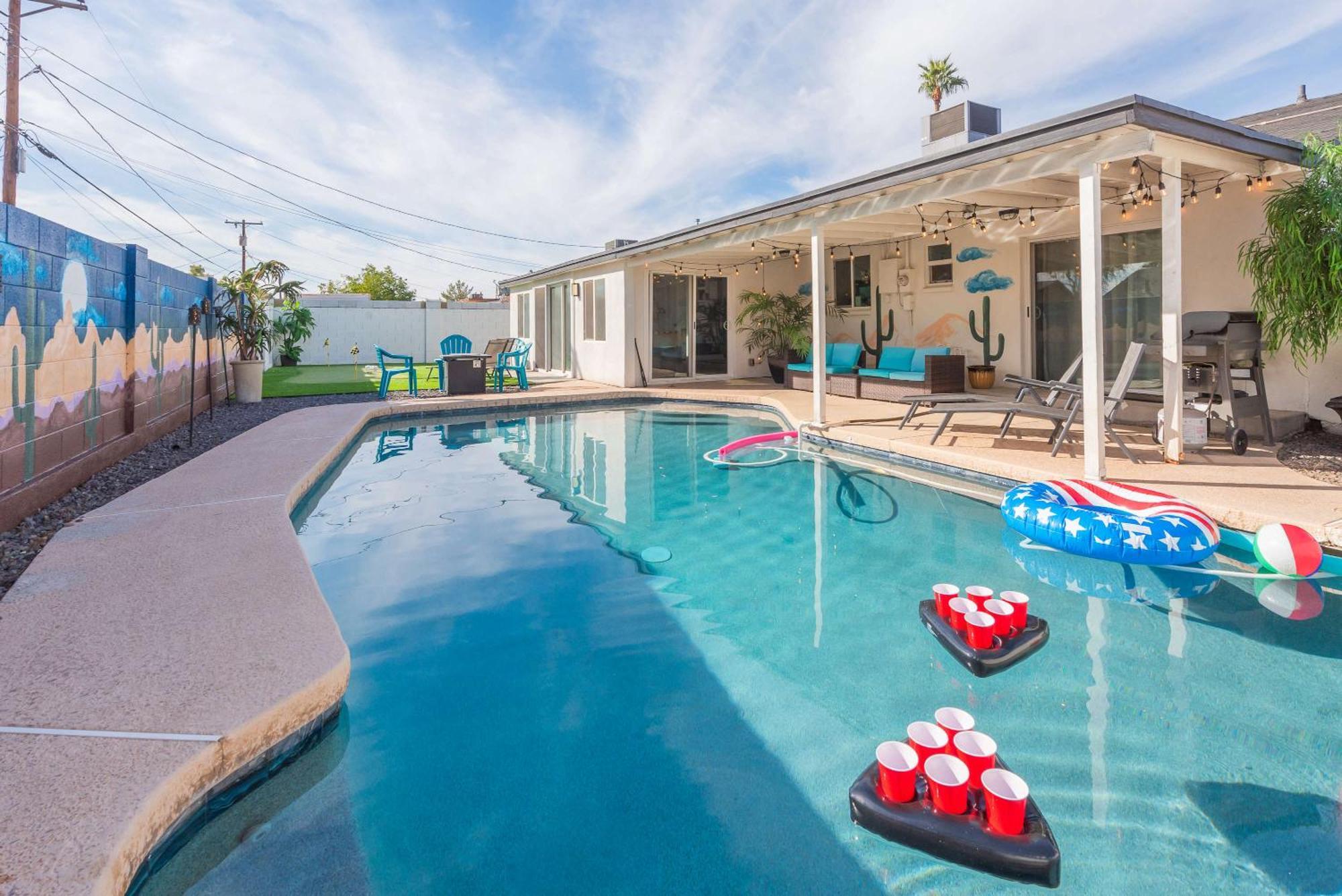 Family Retreat By Old Town With Pool Hébergement de vacances Phoenix